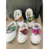 ราคา รองเท้านักเรียน รองเท้าพละเด็กนักเรียน รองเท้าพละเด็กชายหญิง รองเท้านักเรียนหนังดำ สีขาว คละลายมือ 1 ไม่มีกล่อง (23024251092)