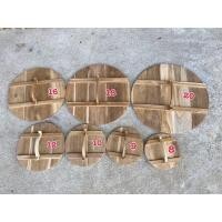 ราคา ฝาโอ่ง ฝาปิดโอ่ง ไม้สัก พร้อมส่งขนาด5 24นิ้ว (18526283295)