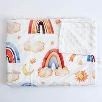 ราคา Little Home Baby ผ้าห่มดอทขนมิ้ง 2 ชั้น สำหรับเด็กแรกเกิด 2 ขวบ ขนาด 110x75cm ผ้านุ่มลื่น อุ่นสบาย (23792235398)