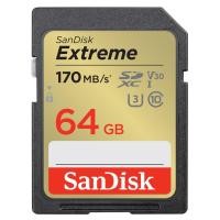 ราคา SanDisk Extreme SD Card SDHC SDXC 32GB 64GB 128GB 256GB SDSDXVT เมมโมรี่การ์ด SDCARD Lifetime (24949175616)