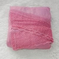 ราคา ชุดละหมาด ผ้าตะละกง ผ้าละหมาด รุ่นลูกไม้ฉลุ หน้าเรียบ (24550773295)