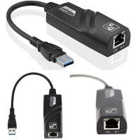 ราคา USB 3 0 to RJ45 Gigabit Lan 10 100 1000 Ethernet Adapter แปลง USB3 0 เป็นสายแลน ไดร์เวอร์ในตัว (23634842871)
