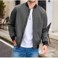 ราคา 4 colors เสื้อแจ็คเก็ตผ้าร่มกันลม มีซิป มีกระเป๋า2ข้างเท่สุดๆ เสื้อแจ็คเก็ตผู้ชาย mens jackets ชายไซซ์ L 2XL JK039 (24539302587)