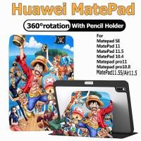 ราคา เคส Huawei MatePad 11 Pad10 4 เคส หัวเว่ย matepad SE 11 SE 10 4 matepad pro11 หัวเว่ย matepad 11 5 11 5 S matepad pro10 8 มีที่ใส่ปากกา Kuromi Case Huawei (24247414481)