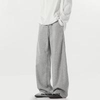 ราคา กางเกงผู้ชายทรงตรงกางเกงขาม้าหลวมเหมาะกับทุกกางเกงขายาวลำลอง (24315735177)