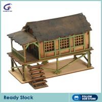 ราคา Gazechimp ชุดโมเดลไม้บ้านแบบ1 721 72ชุดโมเดลบ้านบ้านจิ๋วแบบ DIY เค้าโครงฉากวางผังทิวทัศน์ (22513392807)