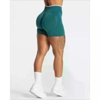 ราคา ผู้หญิงไม่มีรอยต่อ GYM สีทึบกางเกงขาสั้นกีฬาสีขาวเอวแน่นเอวสูงยกสะโพกกางเกงโยคะวิ่งกีฬากางเกงขาสั้น (24769282424)