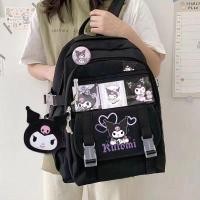 ราคา QNQN Sanrio การ์ตูนผู้หญิงเป้สะพายหลังนักเรียนโรงเรียนกระเป๋าสำหรับสาว ๆ กระเป๋าเป้สะพายหลังผ้า Oxford ขนาดใหญ่ (24669359642)