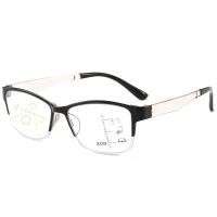 ราคา แว่นอ่านหนังสือขายาวหลายระยะแว่นสำหรับสายตาสั้นยาวหลายระยะ100 150 200 250 300 350 400 PTQ (13594284403)