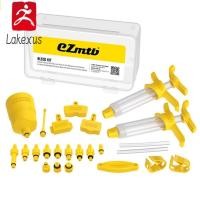 ราคา Lakexus 2021 EZmtb ชุดไล่ลมเบรคจักรยานสากลสำหรับ Shimano Magura แผ่น Avid Sram Tektro น้ำมันเบรคไฮดรอลิคเครื่องมือซ่อมจักรยานภูเขารองรับจักรยานเสือหมอบ (24249694657)