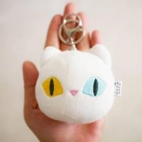 ราคา พวงกุญแจแมว 3 สี พวงกุญแจตุ๊กตา แมววิเชียรมาศ แมวดำ แมวขาว Cat keychain สินค้าพร้อมส่ง (21727288241)