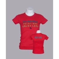 ราคา AEIOU เสื้อยืด Allamanda U03 ลายสกรีน Relax and Enjoy สินค้าลิขสิทธิ์แท้ M L (21400426257)