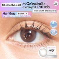 ราคา Glitzlens วัสดุ Silicone Hydrogel สี Harf Gray Dia14 0 สำหรับคนตาแห้ง ล็อคความชุ่มชื้น ค่าo2ไหลผ่านได้ดี (19033898755)