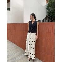 ราคา Maxi Polkadot skirt กระโปรงยาวผ้าซาติน พิมพ์ลายจุดสุดคลาสสิค มี2สี (22405606243)