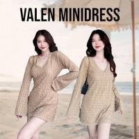 ราคา Valen minidress มินิเดรสแขนยาว หรือจะใส่เป็นเสื้อตัวยาวก็ได้คะ (21524046261)