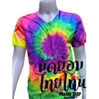 ราคา เสื้อมัดย้อม นีออน สะท้อนแสง เสื้อยืดสีพื้น เสื้อทีม คอกลม แขนสั้น ผู้หญิง ผู้ชาย ปาร์ตี้ ปีใหม่ colorfull เสื้อแฟชั่น หลากสี งานเลี้ยง (11204691368)