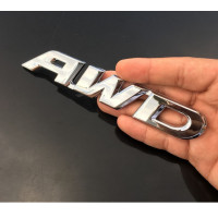 ราคา โลโก้ ตัวอักษร ฮอนด้า ขับเคลื่อนทุกล้อ ติดด้านหลัง AWD honda crv brv hrv metal 3d logo emblem (7185840809)