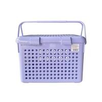 ราคา M KITCHEN ตะกร้า ตะกร้าพลาสติก มีหูหิ้วและฝาปิด เหมาะสำหรับใส่แมว สุนัข สัตว์เลี้ยงต่างๆ C1 (24900942390)