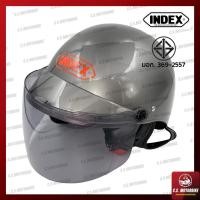 ราคา หมวกกันน็อค INDEX รุ่น Lady เลดี้ มีหลายสี พร้อมหน้ากาก หมวกกันน๊อค ครึ่งใบ by C S MOTORBIKE (12462722139)