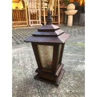 ราคา โคมไฟติดผนังเสา โคมไฟไม้สักโคมไฟหัวเสาไม้สัก โคมไฟภายนอกอาคาร ห้องนั่งเล่น ห้องรับแขก โคมไฟเพดาน โคมไฟห้อย โคมไฟแขวน โคมไฟไม้สัก โคมไฟตกแต่ง (21374242785)