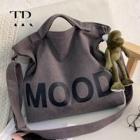 ราคา TR Fashion กระเป๋าผ้า กระเป๋าสะพายข้าง กระเป๋าสะพายพาดลำตัว กระเป๋า โท้ท วินเทจ ผู้ชาย ผู้หญิง อินเทรนด์ ญี่ปุ่น TR744 (16669178114)