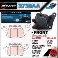 ราคา 3738AA NEXZTER ผ้าเบรคหน้า YAMAHA GRAND FILANOAEROXQBIXFINO 125iNMAXGT 125LEXI 125SPARK 115iFINN เบรค ผ้าเบรค ผ้าเบรก เบรก ปั๊มเบรก ปั๊มเบรค (19553041859)