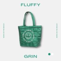 ราคา กระเป๋าผ้านุ่มนิ่ม Puffer Bag FLUFFY GRIN Colorful Collection (17337542562)