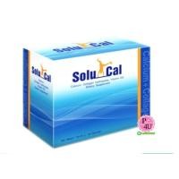 ราคา Solucal โซลูแคล ผลิตภัณฑ์เสริมอาหาร Calcium Collagen Vitamin D 3 กระดูกข้อเข่า 1กล่อง 30 ซอง (5575112988)