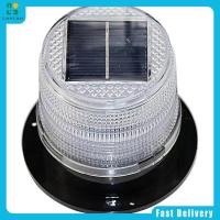 ราคา LANLAN LED Solar Strobe Warning Light LED Solar Lights Traffic Flashing Solar Light Strong Magnetic Base Road Construction Signs Flash Traffic Lights Plastic Flashing Safety Sign Lamp (22283493375)