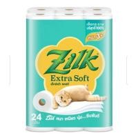 ราคา Zilk Extra Soft 3PLY x 24 Rolls ซิลค์ เอ็กซ์ตร้าซอฟท์ 3 ชั้น แพ็ค 24 ม้วน (9113746688)