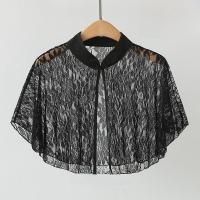 ราคา ผ้าคลุมไหล่ผ้าชีฟองกันแดดสำหรับฤดูร้อน ผ้าคลุมไหล่ผู้หญิงแบบสวมหัวแขนสั้นคอวีผ้าโพลีเอสเตอร์ 96 หรือมากกว่า (23007359443)