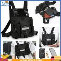 ราคา Hospor Outdoor Sports Chest Bag Multi Pocket Nylon Shoulder Bag Multifunctional Vest Chest Bag Travel Commute Sports Backpack (24644813502)