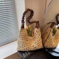 ราคา กระเป๋าถักแบบถักขนาดใหญ่สำหรับผู้หญิง กระเป๋าสะพายไหล่ข้างเดียว กระเป๋าถือแบบลำลอง กระเป๋าถือชายหาด กระเป๋าสะพายข้างแบบลำลอง กระเป๋าถักแบบถัก (24860442470)