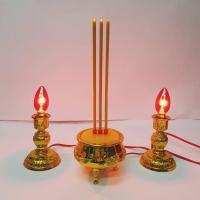 ราคา ธูปเทียนไฟฟ้า ชุดธูปเทียนไฟฟ้า หลอดจำปา แบบเสียบปลั๊ก ธูปเทียนไฟฟ้าไหว้พระ (16262868553)