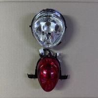 ราคา ชุดไฟหน้า Fino รุ่นเก่า ไฟท้าย ฟีโน่รุ่นแรก พร้อมขั้ว หลอด (11073870390)