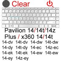 ราคา Keyboard Cover for HP Pavilion Plus 14 X360 14t 14z 14 ew 14 ey 14 ek 14 ec 14 dw 14 dy 14 dv dh bf Silicone Protector Skin Case (24188545088)