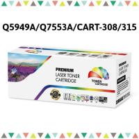 ราคา หมึกเลเซอร์ โทนเนอร์ ตลับเที่ยบเท่า Q5949A 53A CART 308 315 3K Color box ดำ (19998867538)