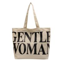 ราคา พร้อมส่ง กระเป๋าผ้าแคนวาส Gentle Women ลายมิกกี้เมาส์ พิมพ์ลายน่ารัก ผ้าหนา คุณภาพดี bag black white blown (24439353434)