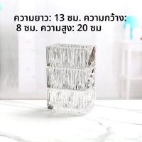 ราคา กระติกแก้วทรงสี่เหลี่ยมกลวงสไตล์นอร์ดิก จิ้งจอกลายดอกกุหลาบ ตกแต่งโต๊ะอาหาร กระติกแก้วสำหรับปลูกต้นไม้ในน้ำ (22950042389)