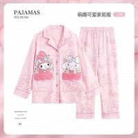 ราคา ชุดนอนเด็กผู้หญิง 100 145 ซม ผ้านิ่มเด้ง ชุดนอนลายการ์ตูน (23318046835)