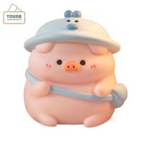 ราคา YOUNA กระปุกออมสินหมูสองสไตล์น่ารักใหม่สำหรับตกแต่งบ้านกระปุกออมสินเด็กผู้หญิงเด็กผู้ชาย (24439078324)
