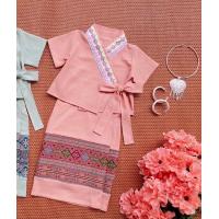 ราคา ชุดพื้นเมือง ชุดล้านนา ชุดไทย ชุดเด็ก ชุดล้านนาเด็ก (20374895027)