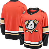 ราคา XY เสื้อกีฬาแขนยาว ลาย HQ1 NHL Anaheim Ducks Jersey Orange Hockey พลัสไซซ์ QH1 YX (23399050847)