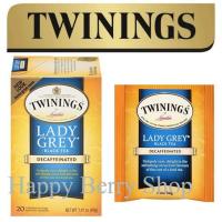 ราคา Twinings Lady Grey Black Tea Decaf 20 tea bags ชาทไวนิงส์ เลดี้เกรย์ ชาดำไม่มีคาเฟอีน แบบกล่อง 20 ซอง ชาอังกฤษ นำเข้าจากต่างประเทศ พร้อมส่ง (7138926894)