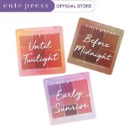 ราคา CUTE PRESS พาเลทท์แต่งหน้า DAY TO NIGHT EYE CHEEK PALETTE (19110785372)
