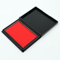 ราคา Super Cinnabar Inkpad Calligraphy Painting Red Blue Ink Paste Round Chinese Yinni Waterproof Anti smudge Chinese Seal Red Ink Pad Zhusha Ink Pad for hanko stamp pad chop signature (14004735781)