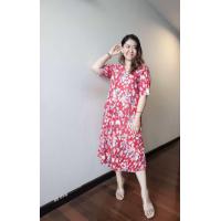 ราคา ชุดพลีทPLEATED Dress เดรสสาวอวบ ชุดเดรสผ้าอัดพลีท ชุดเดรสออกงาน ชุดพลีทคลุมท้อง ชุดคลุมท้องแฟชั่น ชุดคลุมท้องผ้าพลีทสวยๆ (11802841695)