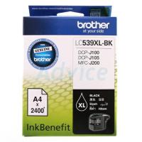 ราคา ตลับหมึกอิ้งค์เจ็ท Brother LC 539 BK XL แบบมีกล่อง ของแท้ 100 (19566616898)