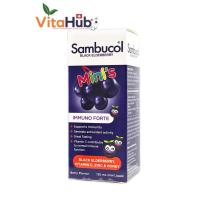 ราคา Sambucol Black Elderberry Minis Liquid 120ml แซมบูคอล แบล็ค เอลเดอร์เบอร์รี่ มินิส์ ชนิดน้ำ 120มล ผลิตภัณฑ์เสริมอาหาร (15126633981)