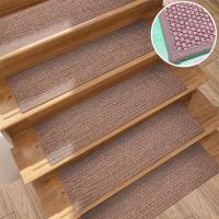 ราคา พรมกันลื่น แผ่นรองบันได พรมกันลื่นติดบันไ ดแผ่นรองบันได PVC 76x20ซม พรมบันได กันลื่นบันได 1 ชิ้น (24493483288)